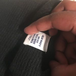 Black Old Navy Wool Scarf